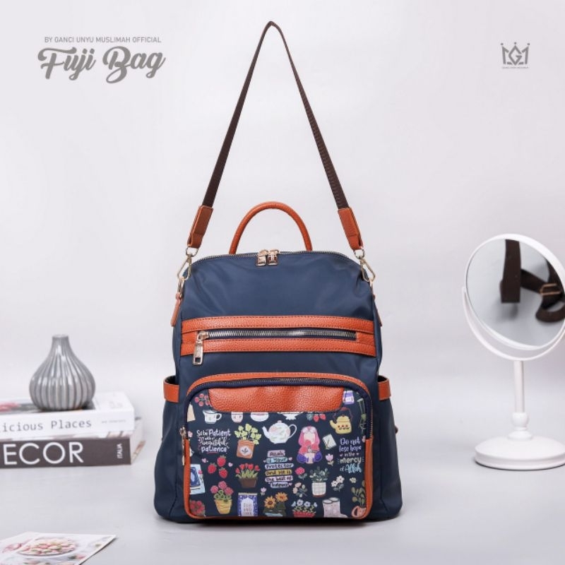 NEW FUJI BAG ORI Ganci Unyu Muslimah / tas bacpack, tas punggung, tas slempang multifungsi