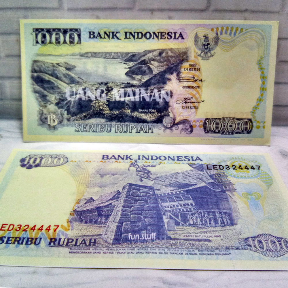 REPLIKA RI 1000 RUPIAH E1992