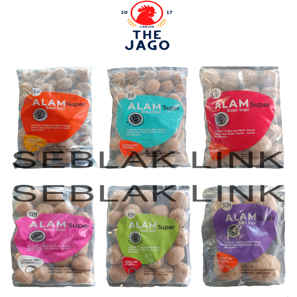 

Bakso Sapi Alam Super Vacum Bandung TERMURAH