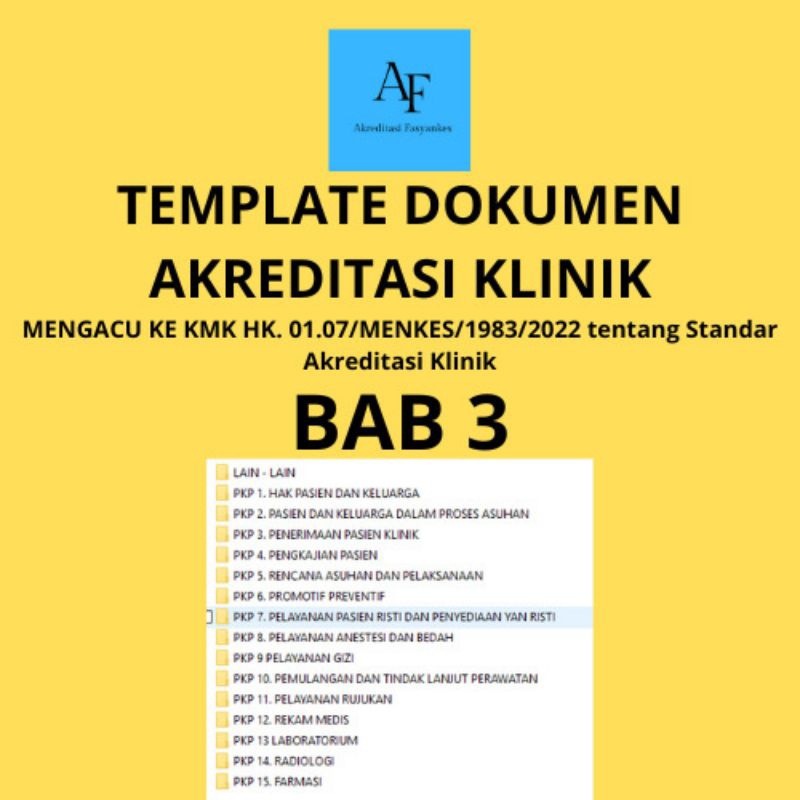 Dokumen Akreditasi Klinik BAB 3 (tinggal edit)