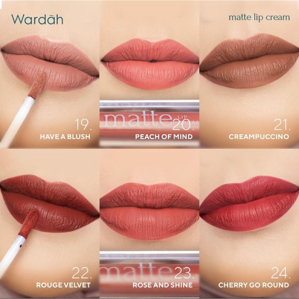 Wardah Exclusive Matte Lip Cream 21. Creampuccino
