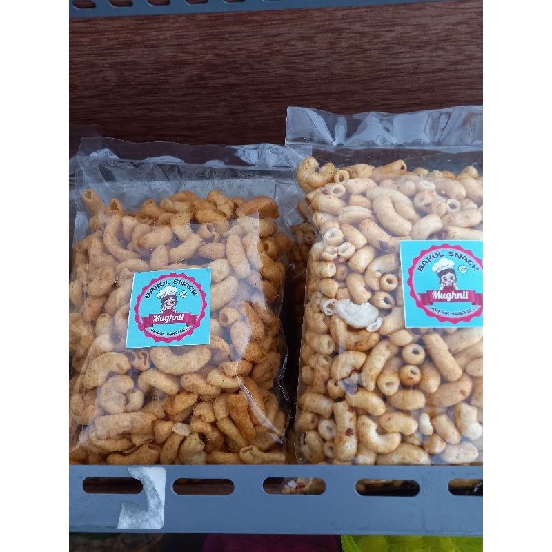 

macaroni bantet bumbu rujak 15ribu ukuran 500gr