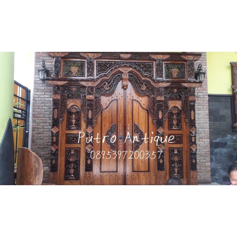 Gebyok 3 Meter Finishing Kombinasi