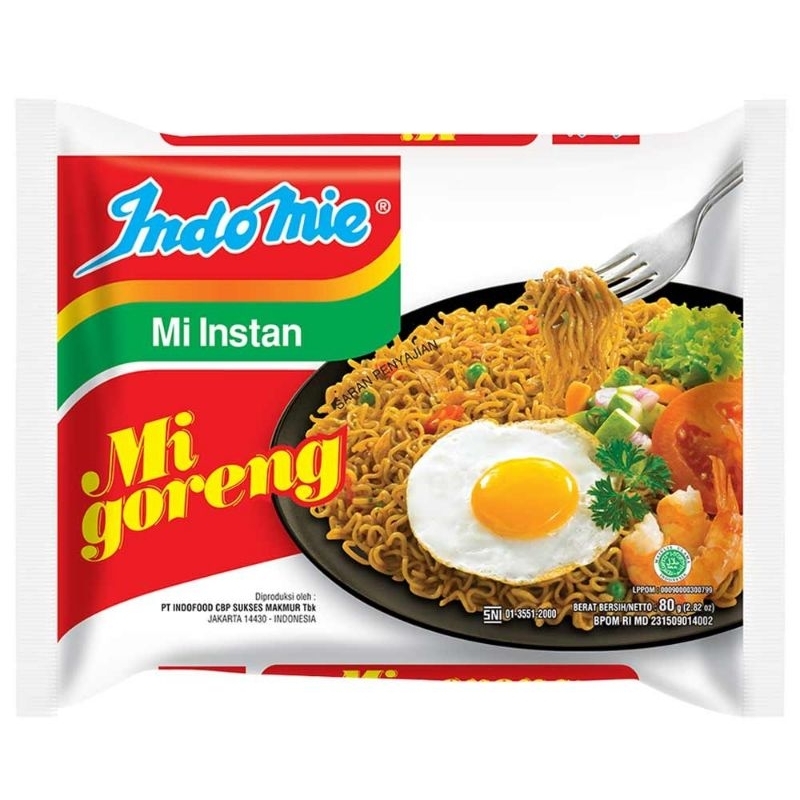 

Indomie Mi Instan Goreng Plus Special 80g