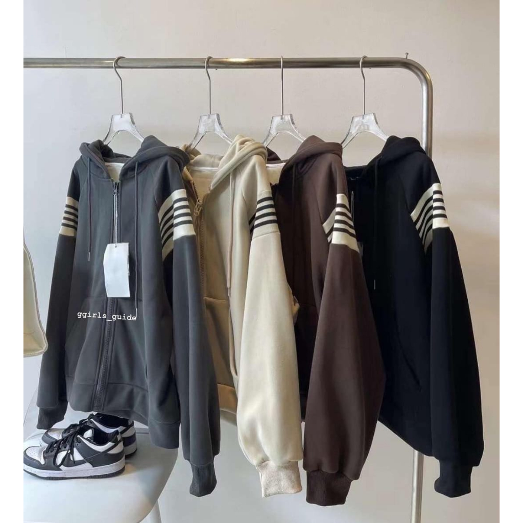 JAKET ZIPPER HOODIE REGLAN BLAST SWEATER WANITA PRIA / JAKET HOODIE UNISEX / JAKET OVERSIZE