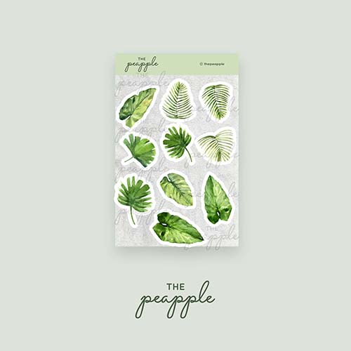

The Peapple Stiker / Sticker tema IPA ilmu pengetahuan alam biology biologi hewan kebun binatang zoo 04-003-C