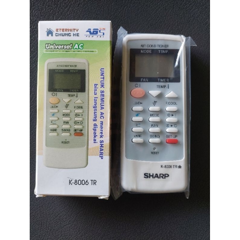 REMOT Ac SHARP REMOTE AC SHARP Multi Universal