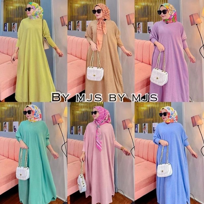 Mayasa Dress // Longtunik Knit Kuyifei