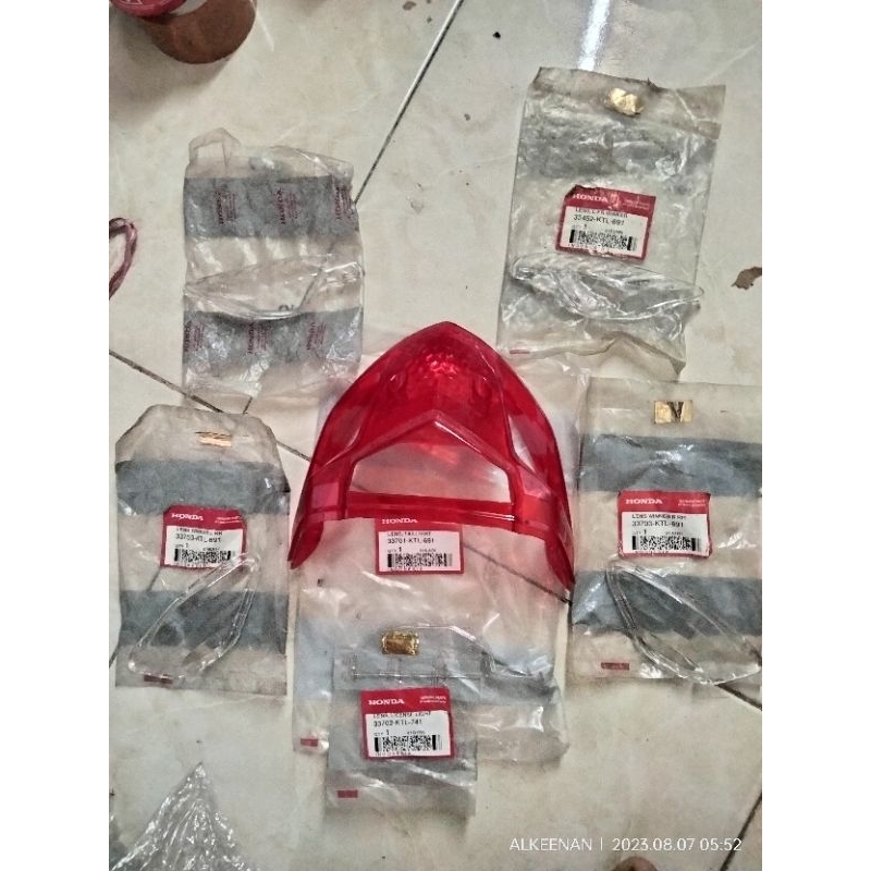 mika kaca lampu sen sein depan belakang set stop stoplamp Honda Supra fit new pnp fit X S KTL 691 or