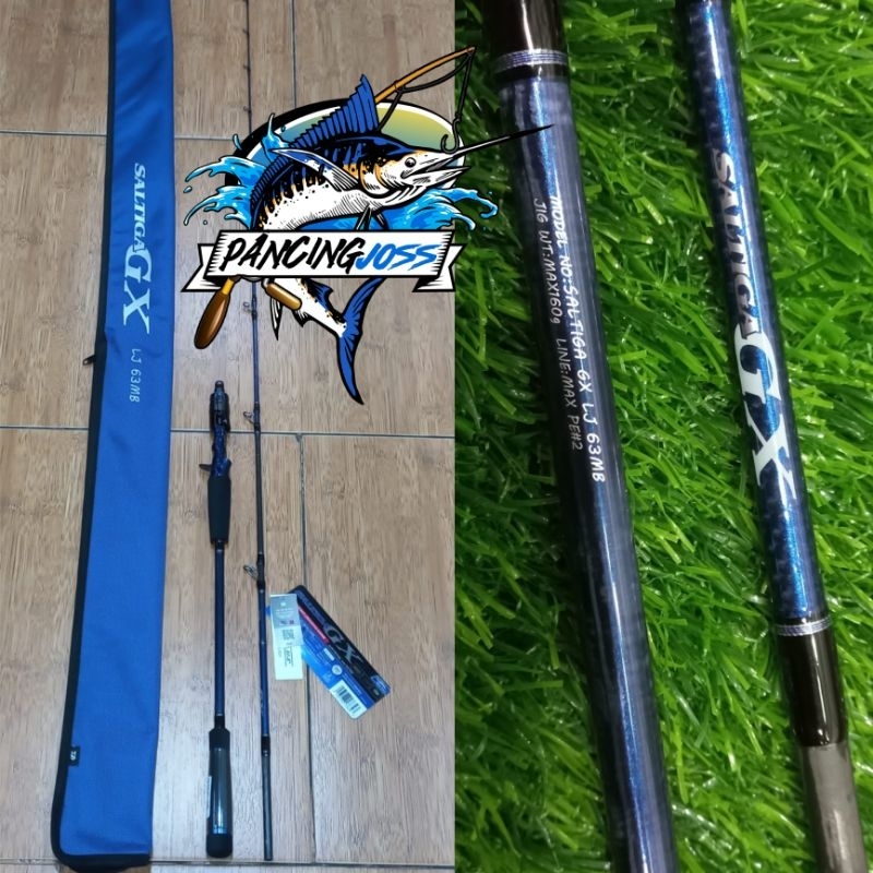 JORAN OVERHEAD DAIWA SALTIGA GX LJ 63MB PE2 NEW 2023 ROD PANCING OH