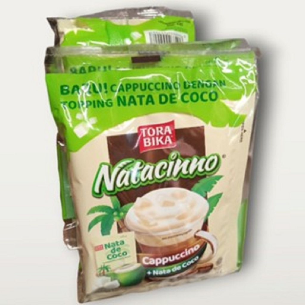 

Kopi Torabika NATACINNO - Cappucino Tora Bika Nata de Coco Renceng 6 Sachet x 32 gram