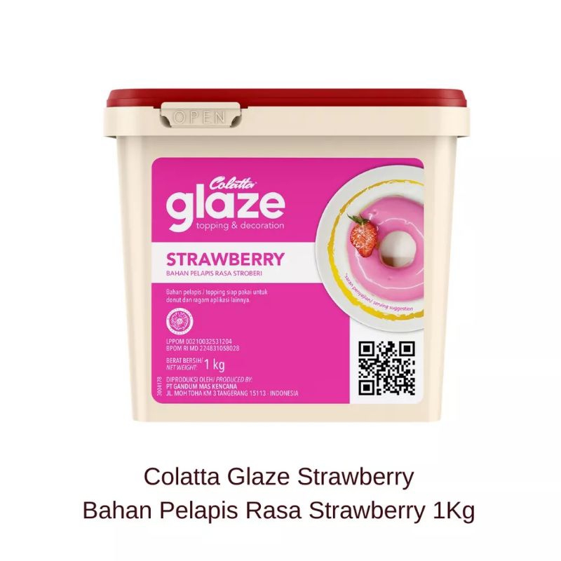 

collata glaze strawberry 250gr