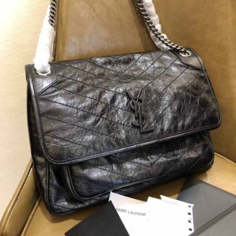 TAS WANITA BRANDED YSL NIKI MEDIUM BEST QUALITY GRADE AUTHENTIC