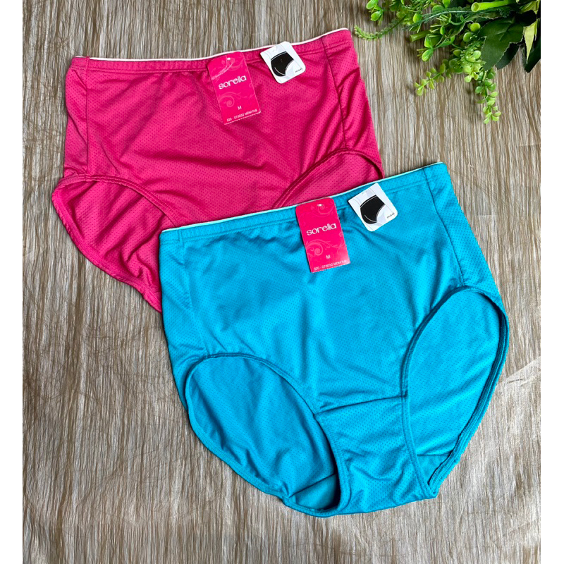 SORELLA PANTY MAXI CELANA DALAM WANITA HIGH WAIST BAHAN NYLON S20-073032