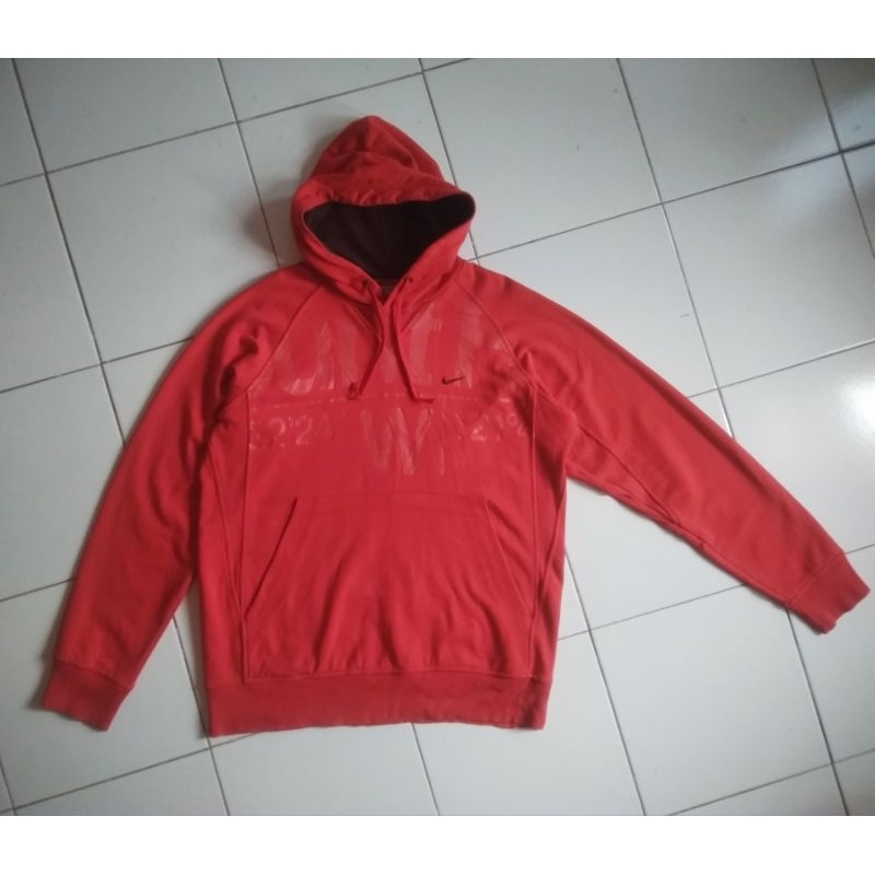 Hoodie Nike Merah - Reverse Weave