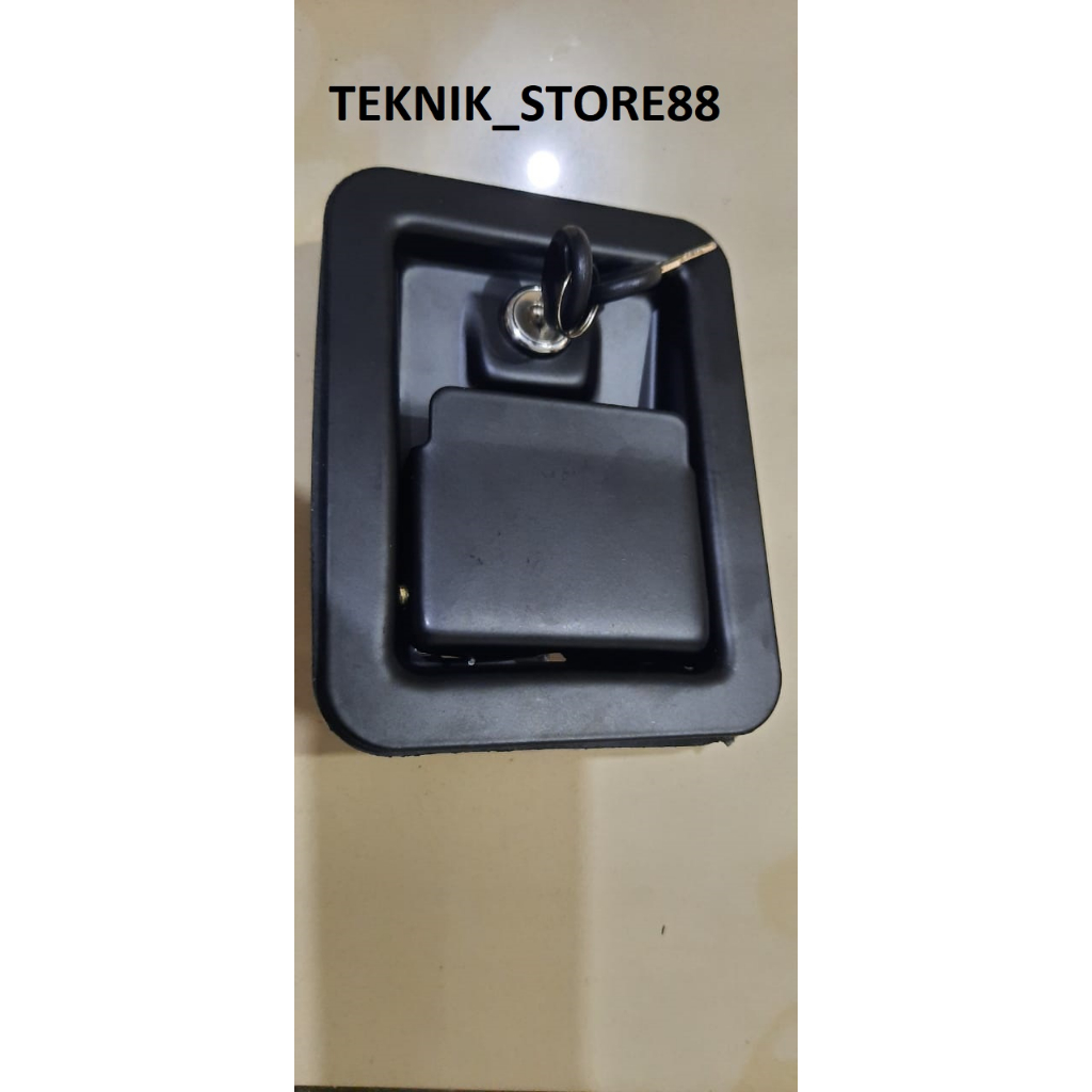 Door Lock Hitam Genset Panel