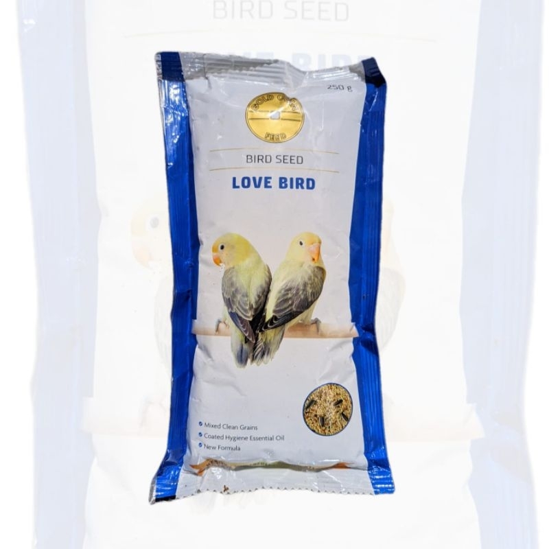 PAKAN/FOOD LOVEBIRD GOLD COIN 250gr PAKAN LOVEBIRD TERBAIK DAN BERKUALITAS