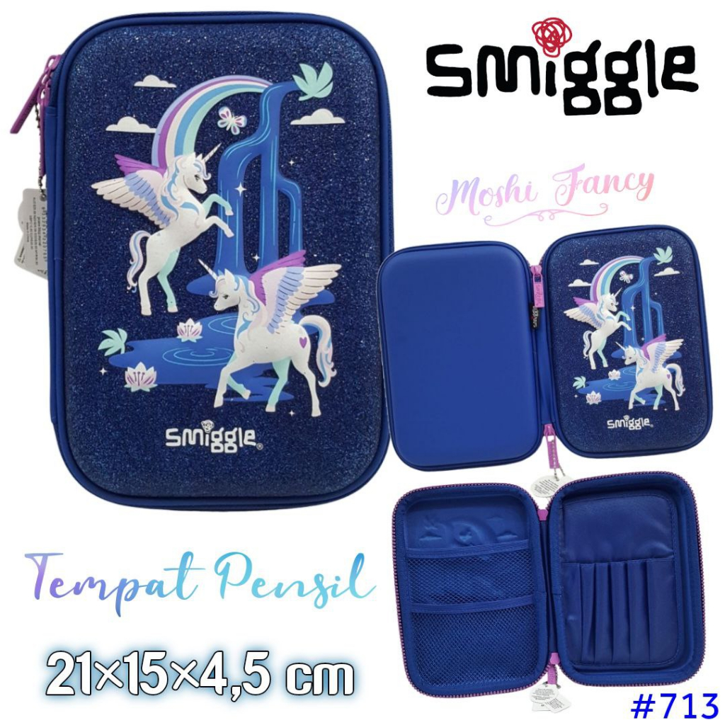 

Tempat Pensil Smiggle Unicorn Biru / Pencil Case Hardtop Unicorn Gliter / Tempat Pencil Smiggle Hardcase / Kotak Pensil Smiggle Unicorn Faraway