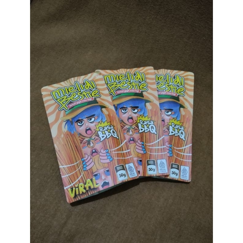 

mie lidi bestie BBQ| mie lidi renyah| mie lidi enak