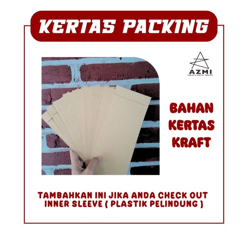 

Kertas Kraft (untuk tambahan packing)