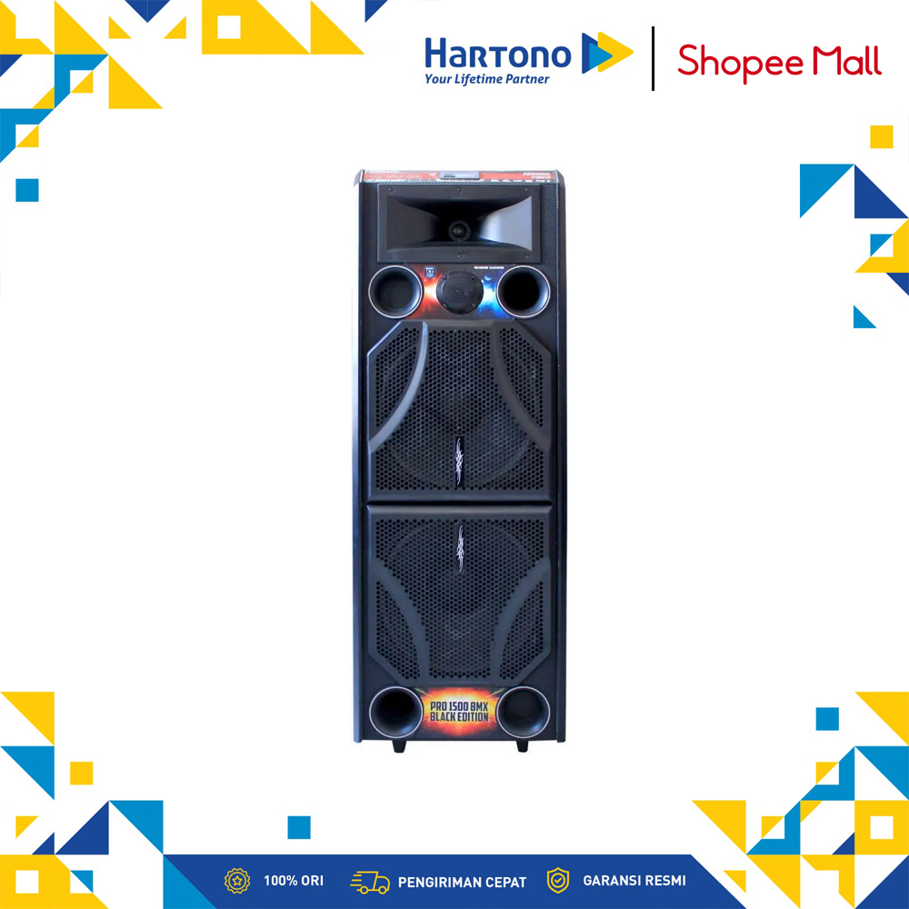 Roadmaster Speaker Aktif Active Speaker PRO-1500BMX(BLACK)