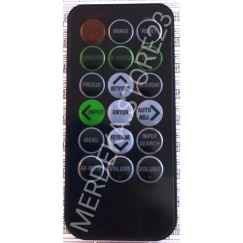 REMOT PROJECTOR SANYO / REMOTE PROYEKTOR SANYO - BARU