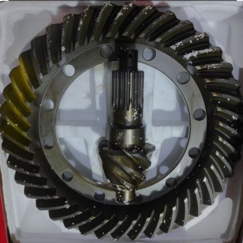 GEAR SET PIRING PION CANTER PS125/ PS135 6 X 38 OKAYAMA HD CROWN WHEEL