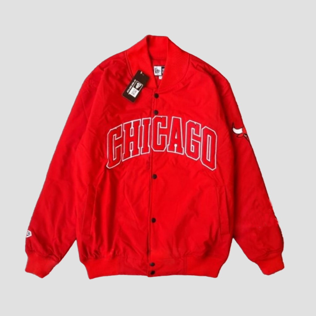 JUMPSHOT Chicago Bulls Varsity Jaket NBA Basket ball Series
