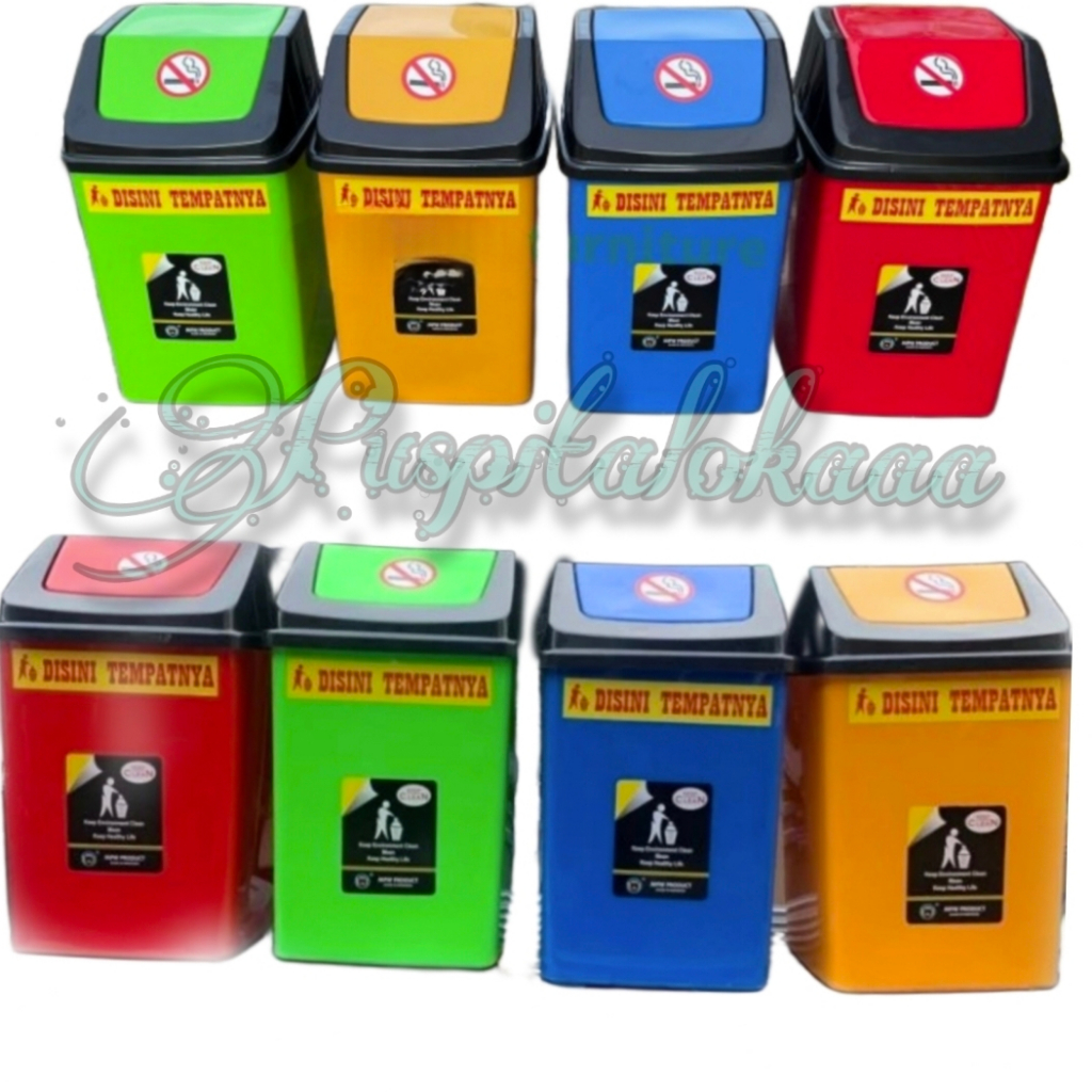 MPW PRODUCT TEMPAT SAMPAH WARNA 25 LITER ORGANIK ANORGANIK