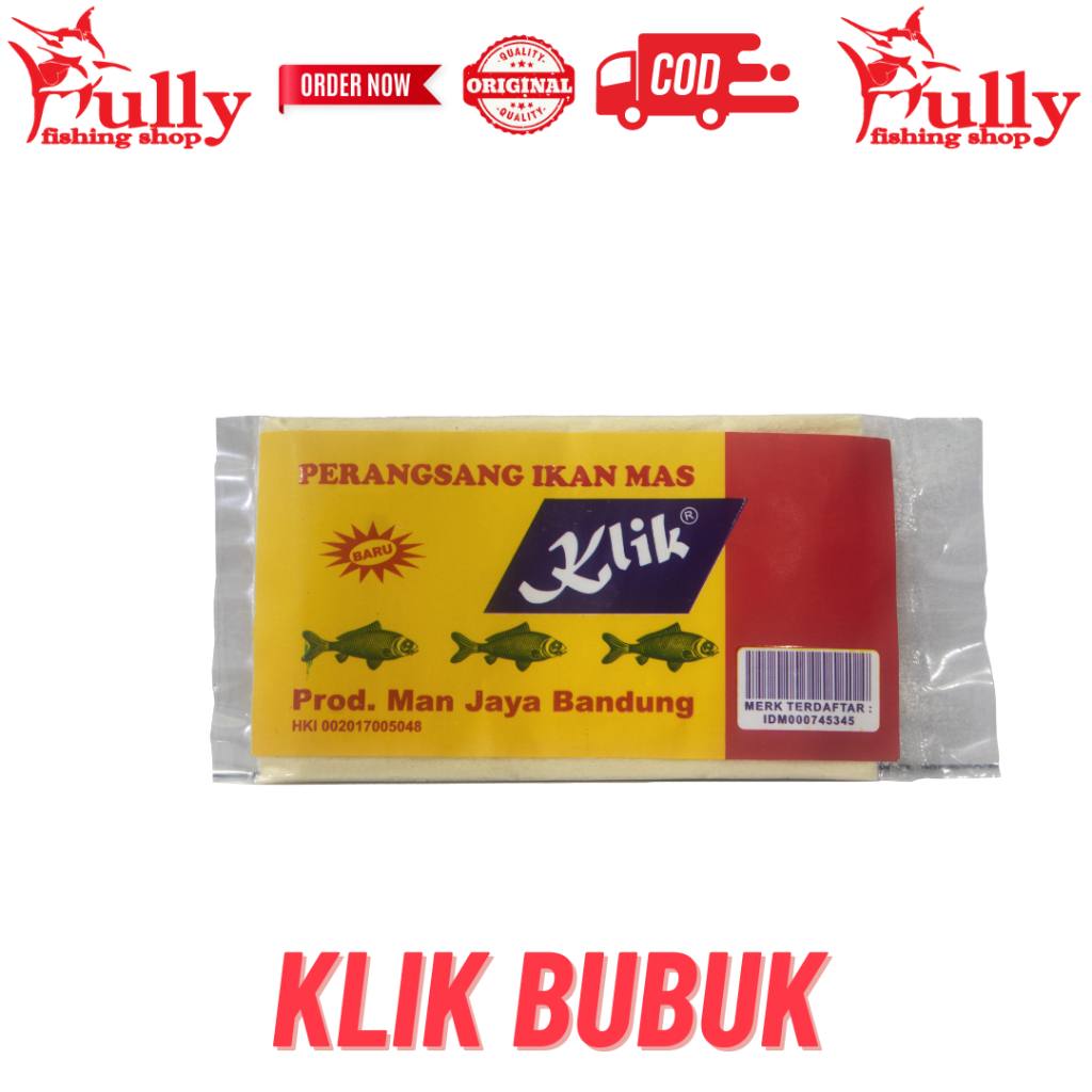 Umpan Pancing - Klik Perangsang Ikan Mas Bubuk