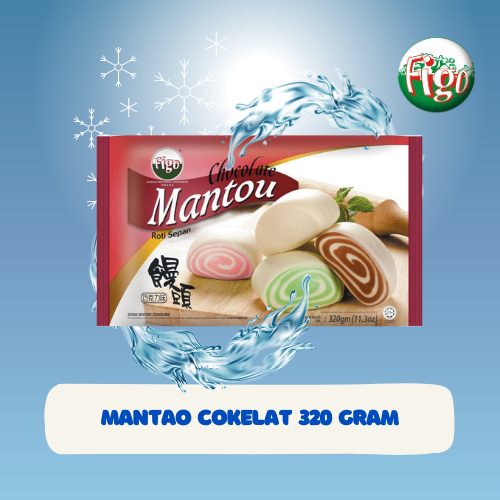 

MAKANAN BEKU FIGO MANTOU COKLAT 320g