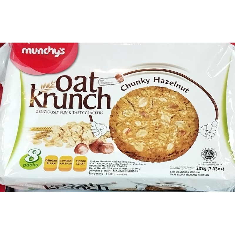 

Munchy's Oat Krunch Chunky Hazelnut