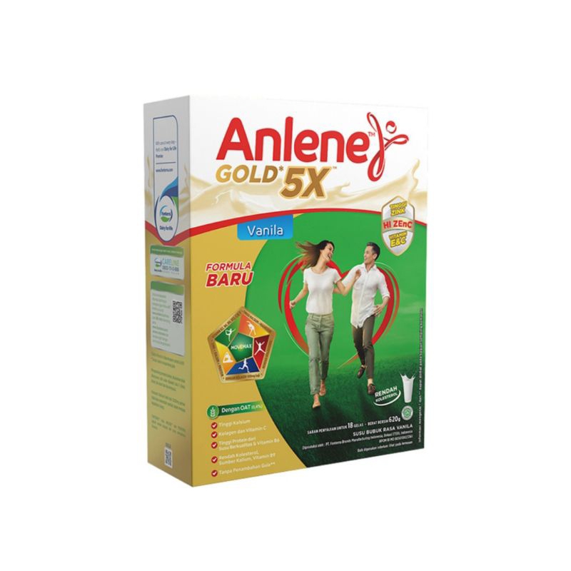 

Anlene Gold 5x Susu Bubuk Dewasa Vanilla 600gr