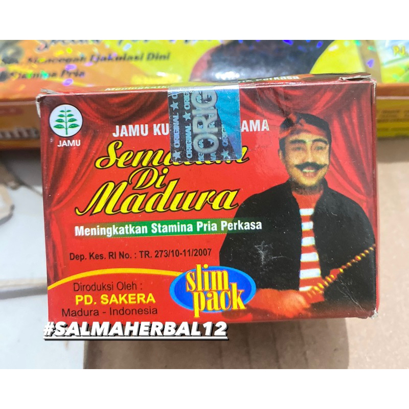 

SEMALAM DIMADURA KAPSUL ORIGINAL