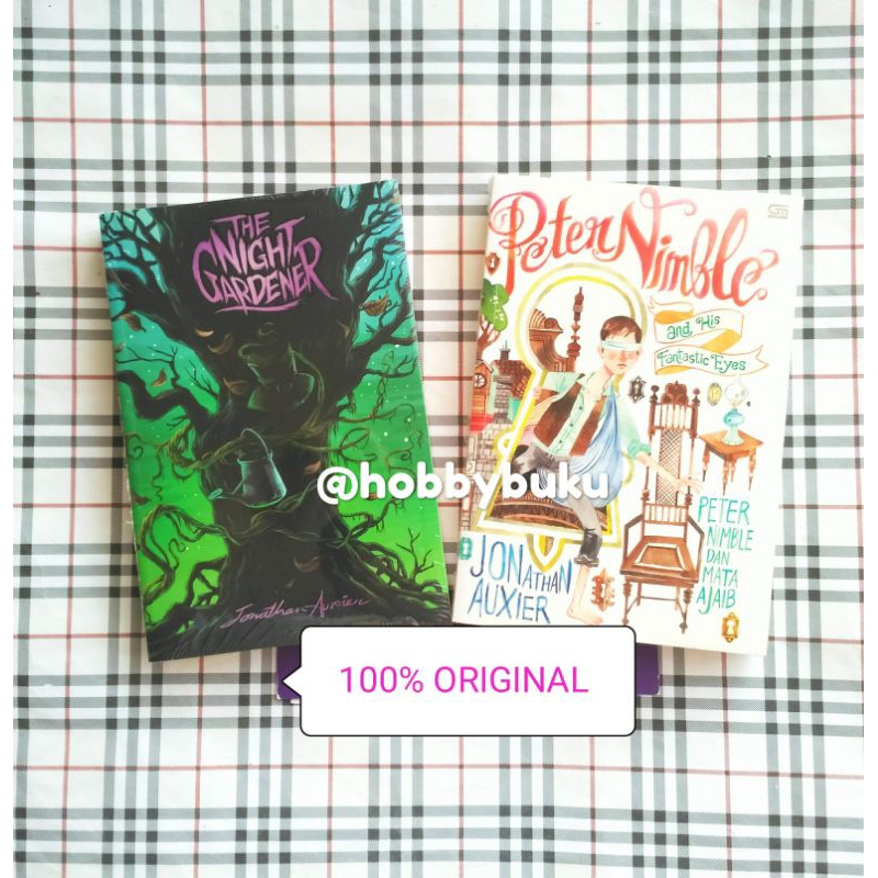 Paket THE NIGHT GARDENER + PETER NIMBLE & HIS FANTASTIC EYES - Jonathan Auxier