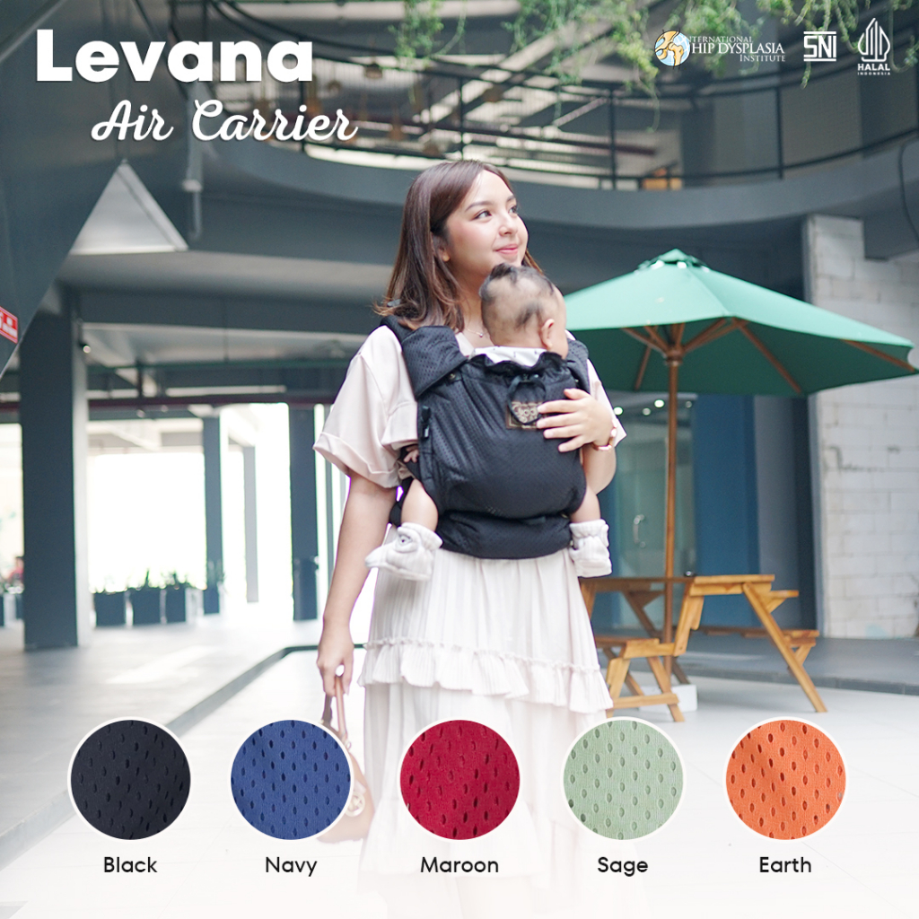 Gendongan Bayi SSC Cuddle Me Levana Air CuddleMe M Shape