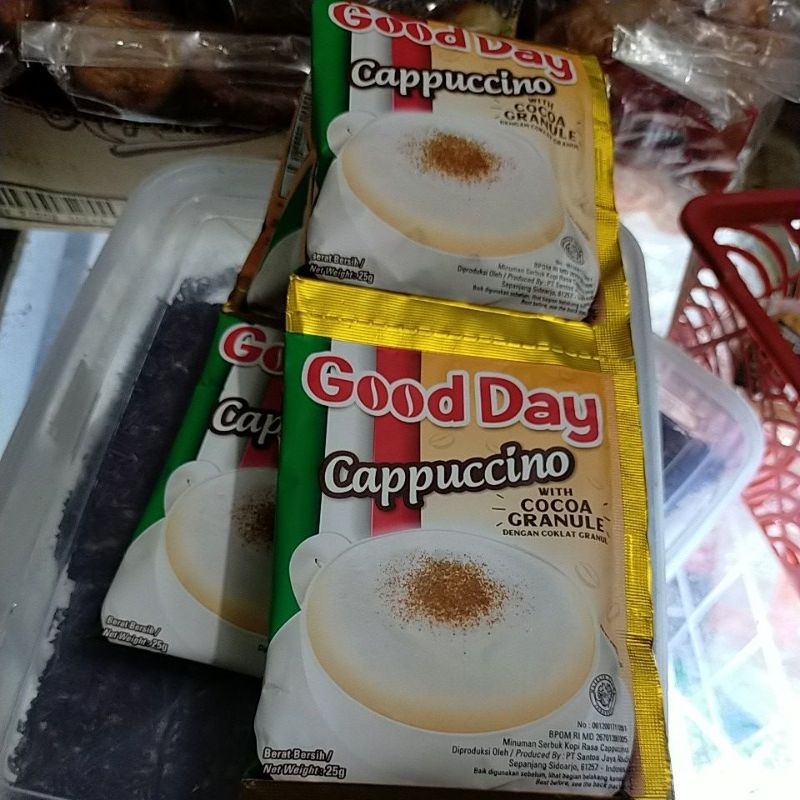 

Kopi Good Day Cappucino [25gram x 10 sachet]