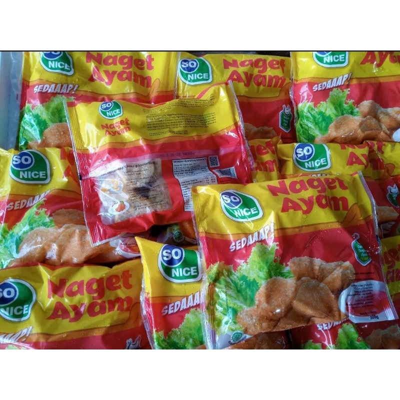 

Nugget ayam sonice 500gr