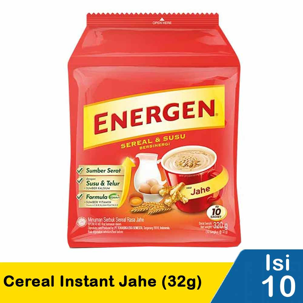 

Nafariz724 Nergen Sereal Dan Susu Bergizi Minuman Cerael 20S Energen Sereal & Susu Vanila Energen