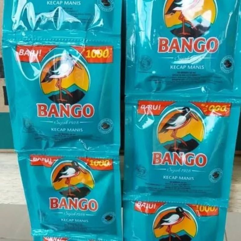 

Kecap Manis Bango 19ml x 12Sachet [ 1Renceng ]