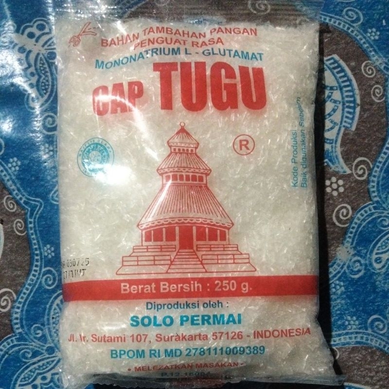 

Moto / micin /vetsin / penyedap cap tugu 250gr