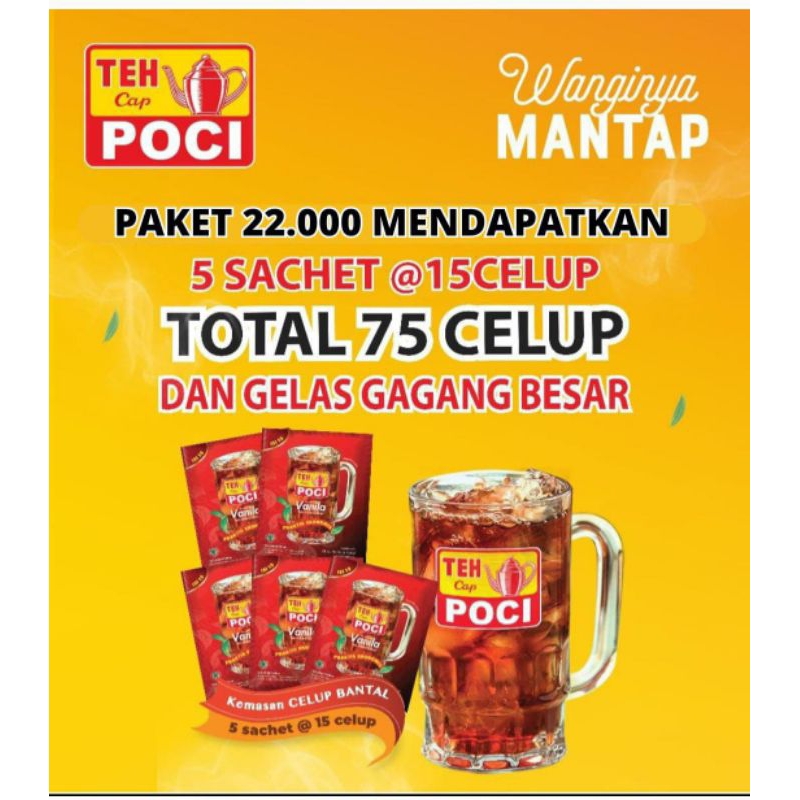 

Teh Paket gelas