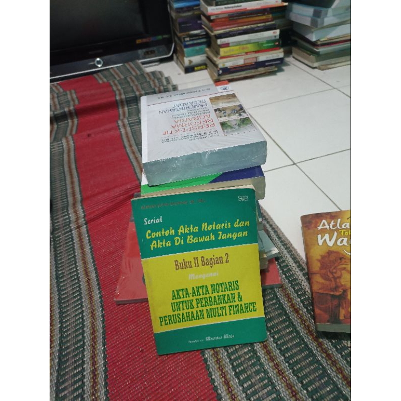 CONTOH AKTA NOTARIS DAN AKTA DIBAWAH TANGAN BUKU II BAGIAN 2 MENGENAI AKTA NOTARIS UNTUK PERBANKAN D