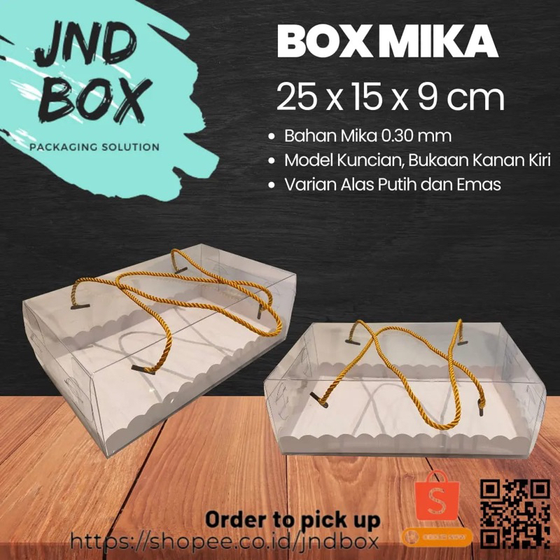 

Box Mika Doskue 25 x 15 x 9 cm (Min Order 2 Pcs)