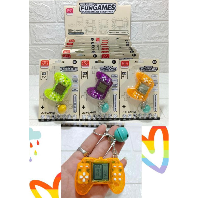 GANTUNGAN KUNCI GAME MINI PLAYER NOSTALGIA