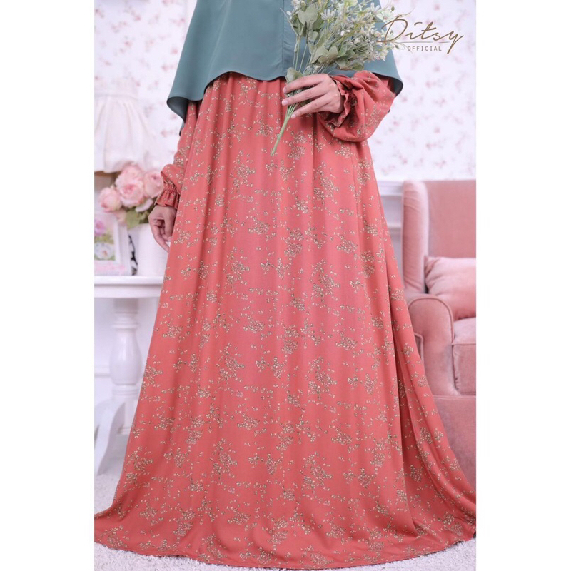 (READY) CECILY SIENNA NIGHTGOWN DEWASA  - DITSY agustus 2023 - Daster Gamis Wanita