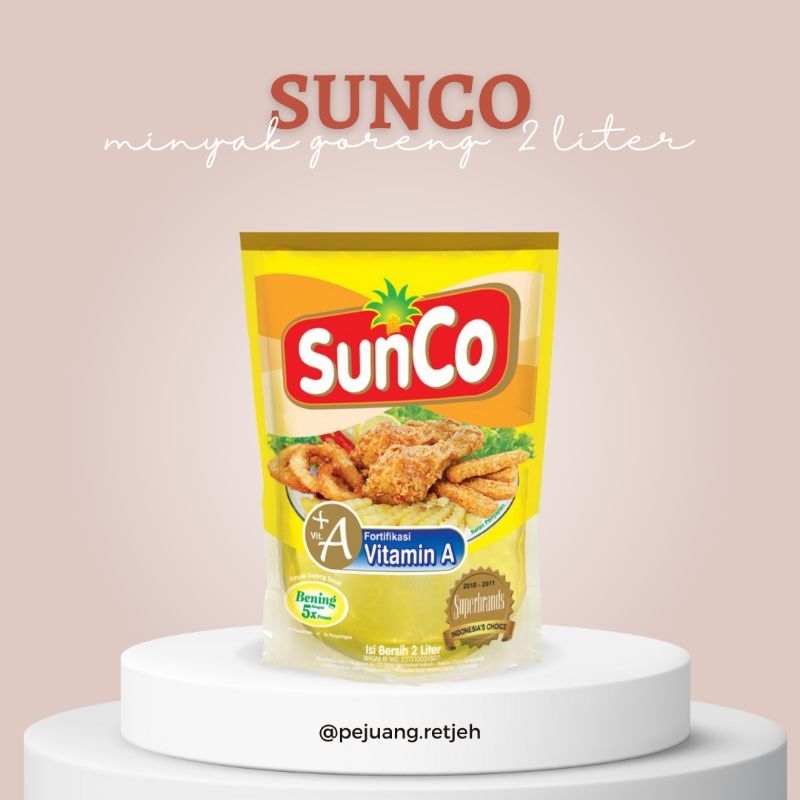 

Minyak goreng SUNCO 2 LITER minyak goreng sunco murah