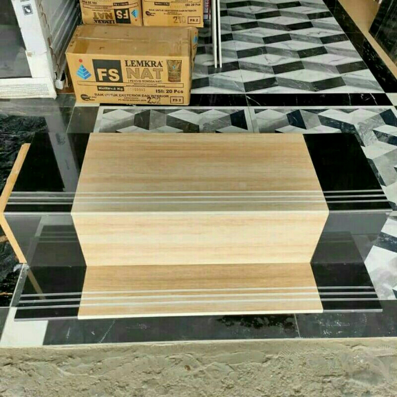 granit tangga kombinasi ukuran bisa custom