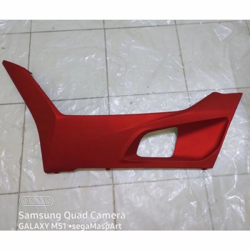 cover L floor pcx 160 merah dof dek bawah kiri pcx 160 K1Z