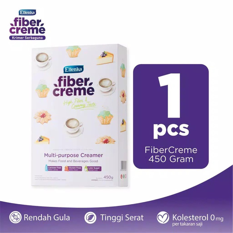 

Ellenka Fibercreme Krimer Serbaguna 450 GR